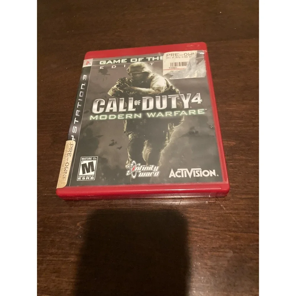 Call of Duty 4: Modern Warfare -- Greatest Hits (Sony PlayStation 3, 2010)